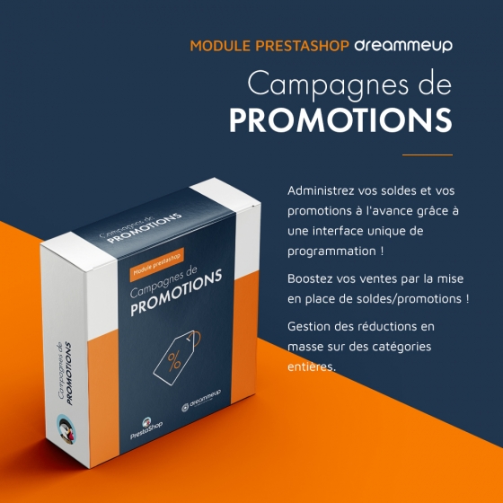 Module Campagnes de Promotions Prestashop