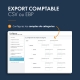 DMU Accounting export and EBP module