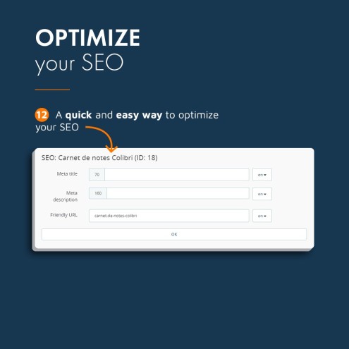 PrestaShop Quick Product Administration module