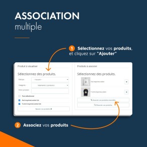 Association éclair Produits / Produits