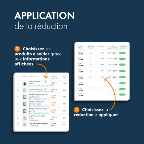 PrestaShop module promotion, gestion en masse des prix réduits