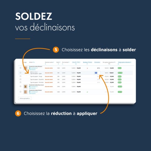PrestaShop module promotion, gestion en masse des prix réduits