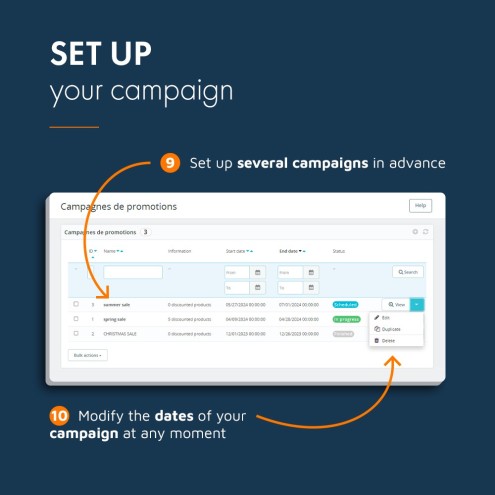 PrestaShop Discount Campaigns Module