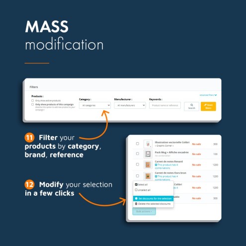 PrestaShop Discount Campaigns Module