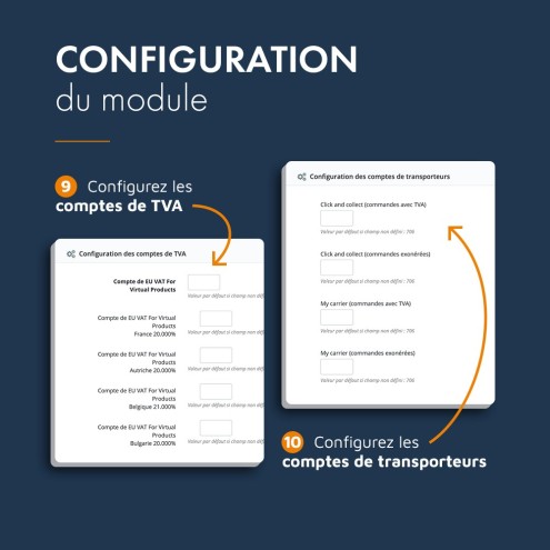 PrestaShop comptabilité, module d'export comptable CSV et EBP