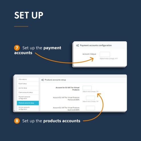 Accounting export and EBP module PrestaShop