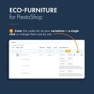 PrestaShop eco-furniture module, eco-furniture tax