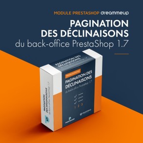 Pagination sur les déclinaisons du back-office PrestaShop 1.7