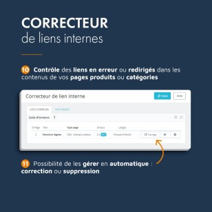 Module SEO PrestaShop SEO Toolbox, concentré d'outils de référencement