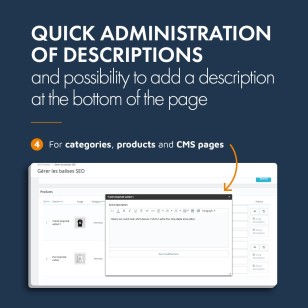 SEO Toolbox, Prestashop module for managing your natural referencing