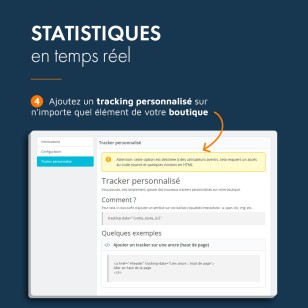 Module statistique PrestaShop, analyse et suivi en temps réel