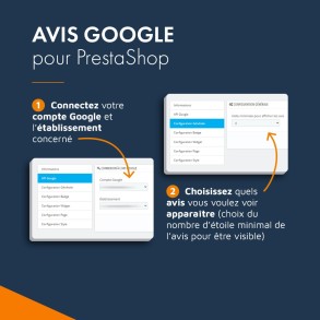 Module d'avis google pour PrestaShop
